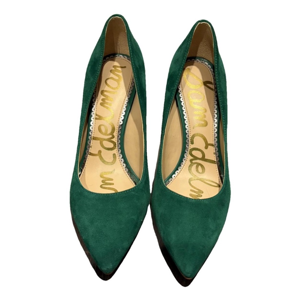 RARE DISCONTINUED Sam Edelman Green Women's Heels